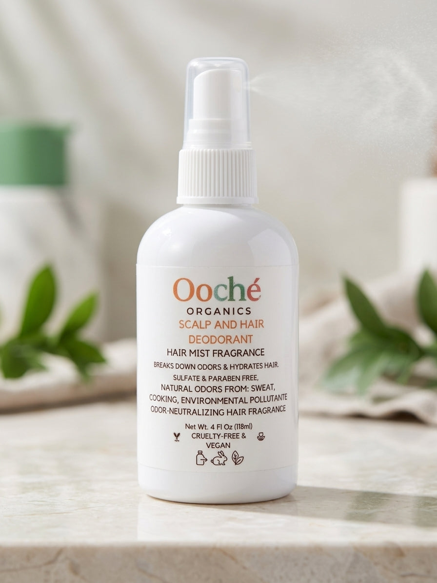 Ooche Organics- Scalp And Hair Deodorant Fragrance Hair Mist